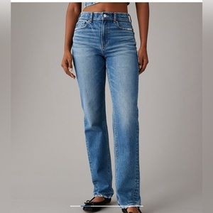 Super High Waist Straight AE Jeans